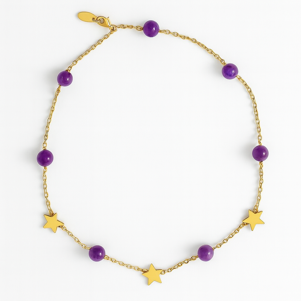Collar Lux Orión Amatistas