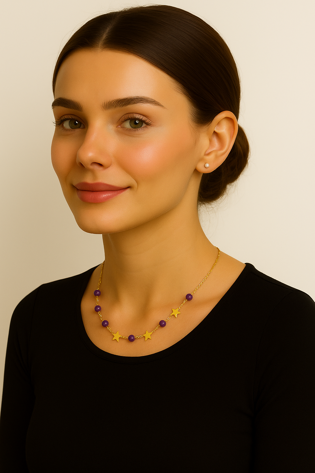 Collar Lux Orión Amatistas