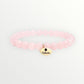 Pulsera de Cuarzo Rosa
