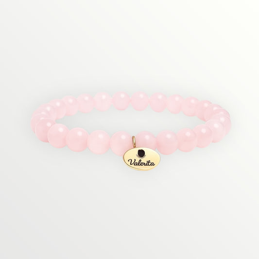 Pulsera de Cuarzo Rosa