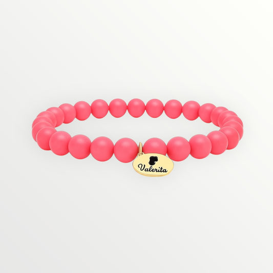 Pulsera de Jade Rosa