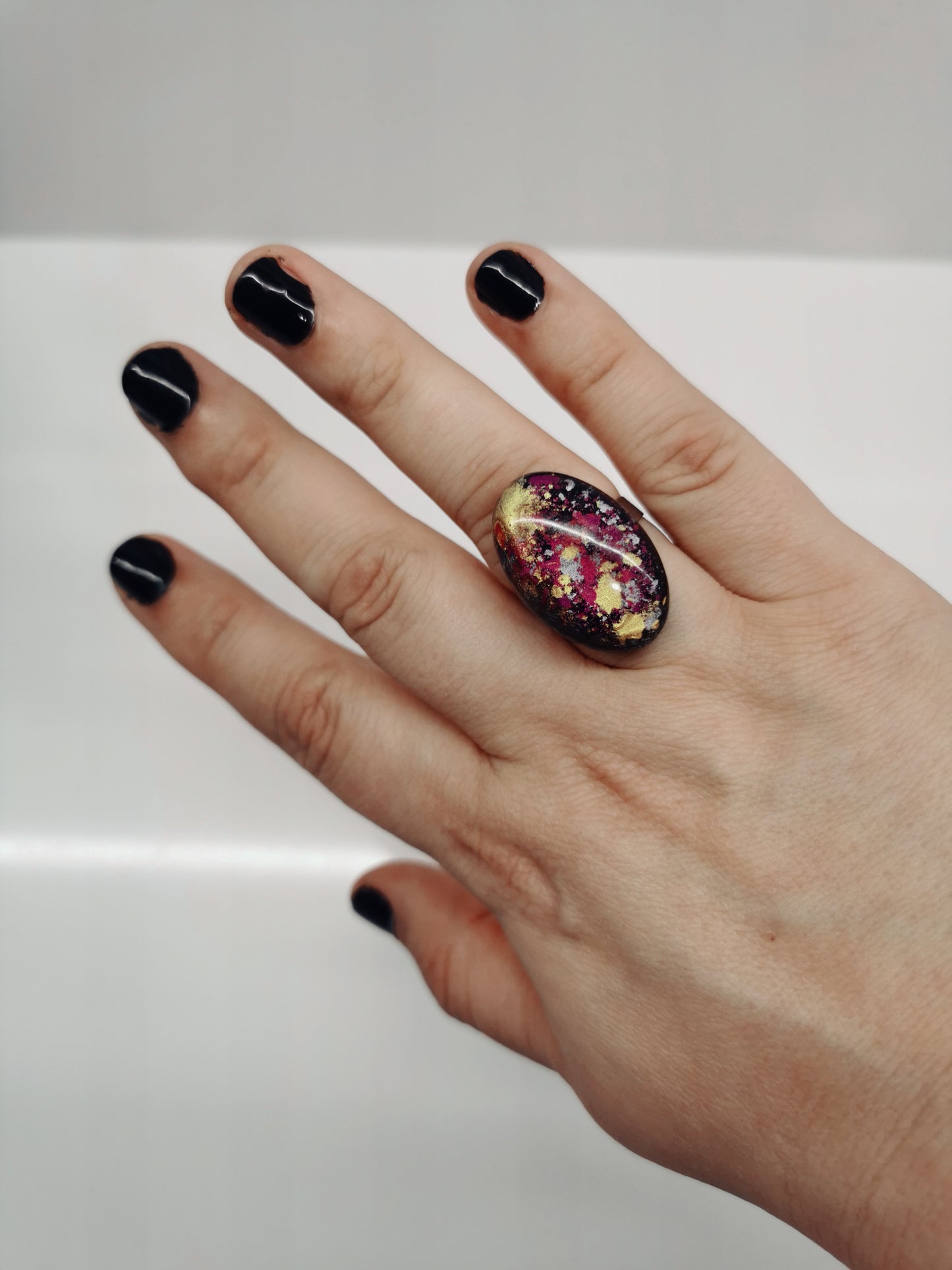 Anillo Valeritas Universe Black